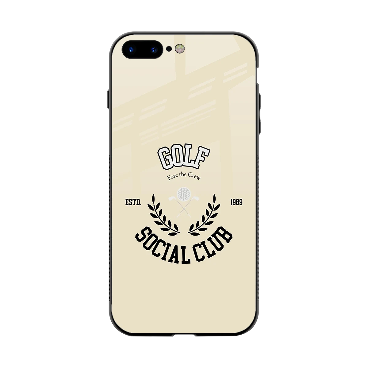 Golf Social Club back phone cover | glass case for iphone 7 plus