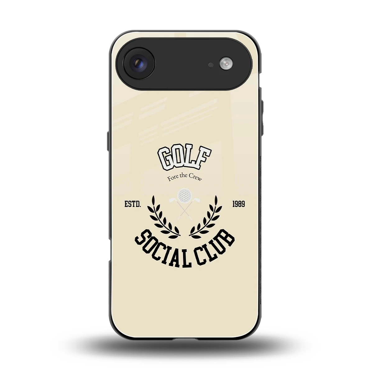 Golf Social Club back phone cover | glass case for iphone air