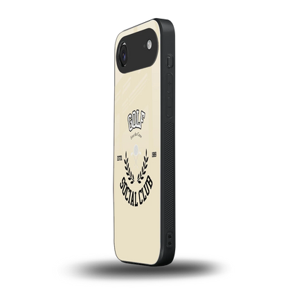 Golf Social Club iphone air mobile cover | shockproof glass phone case