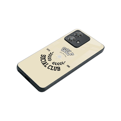 Golf Social Club stylish phone case for motorola edge 40 neo 5g | glossy glass and slim fit