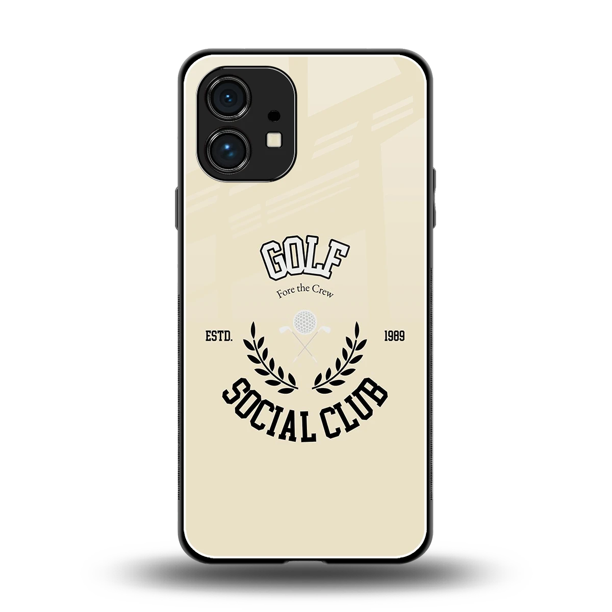 Golf Social Club back phone cover | glass case for nothing phone 1