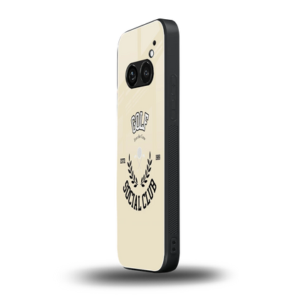 Golf Social Club nothing phone 2a mobile cover | shockproof glass phone case