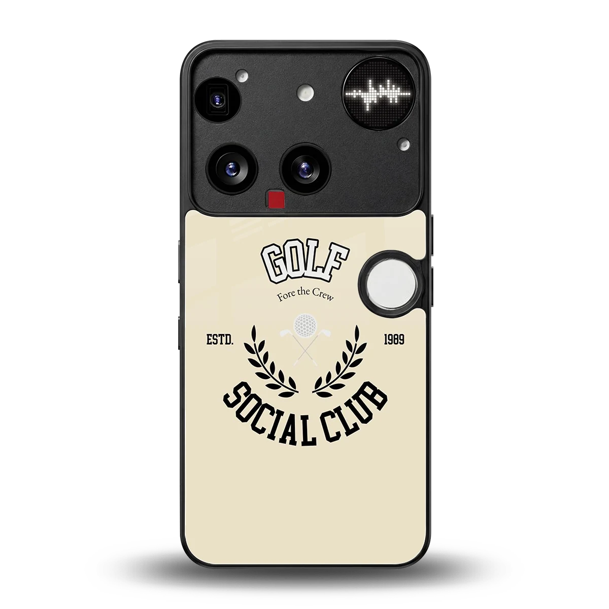 Golf Social Club back phone cover | glass case for nothing phone 3