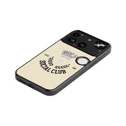 Golf Social Club stylish phone case for nothing phone 3 | glossy glass and slim fit