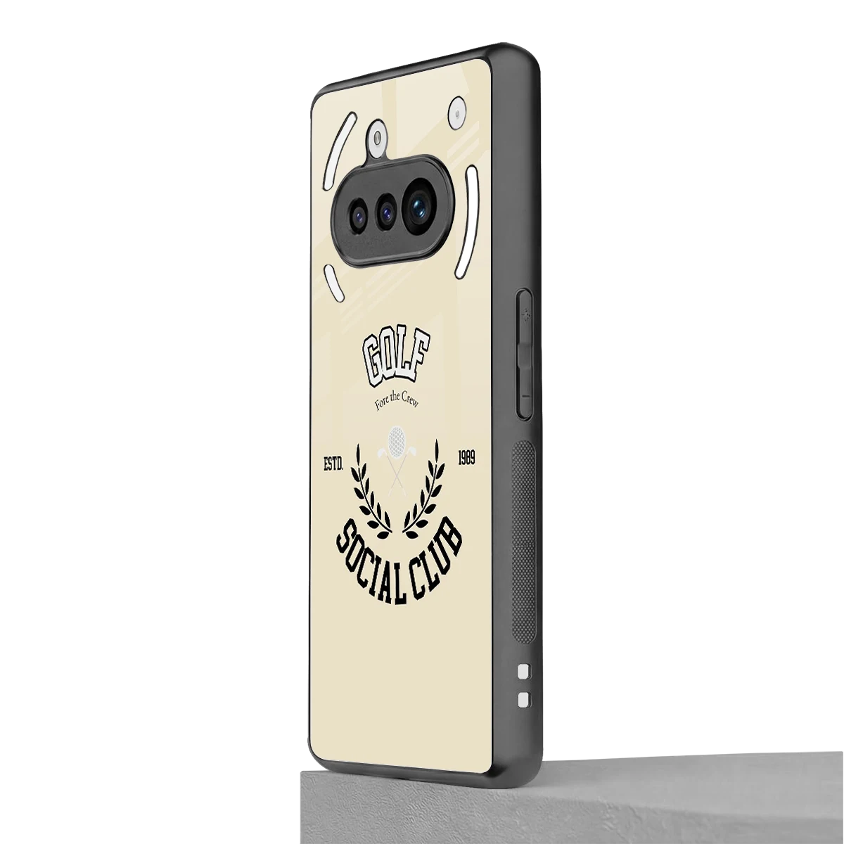 Golf Social Club nothing phone 3a mobile cover | shockproof glass phone case