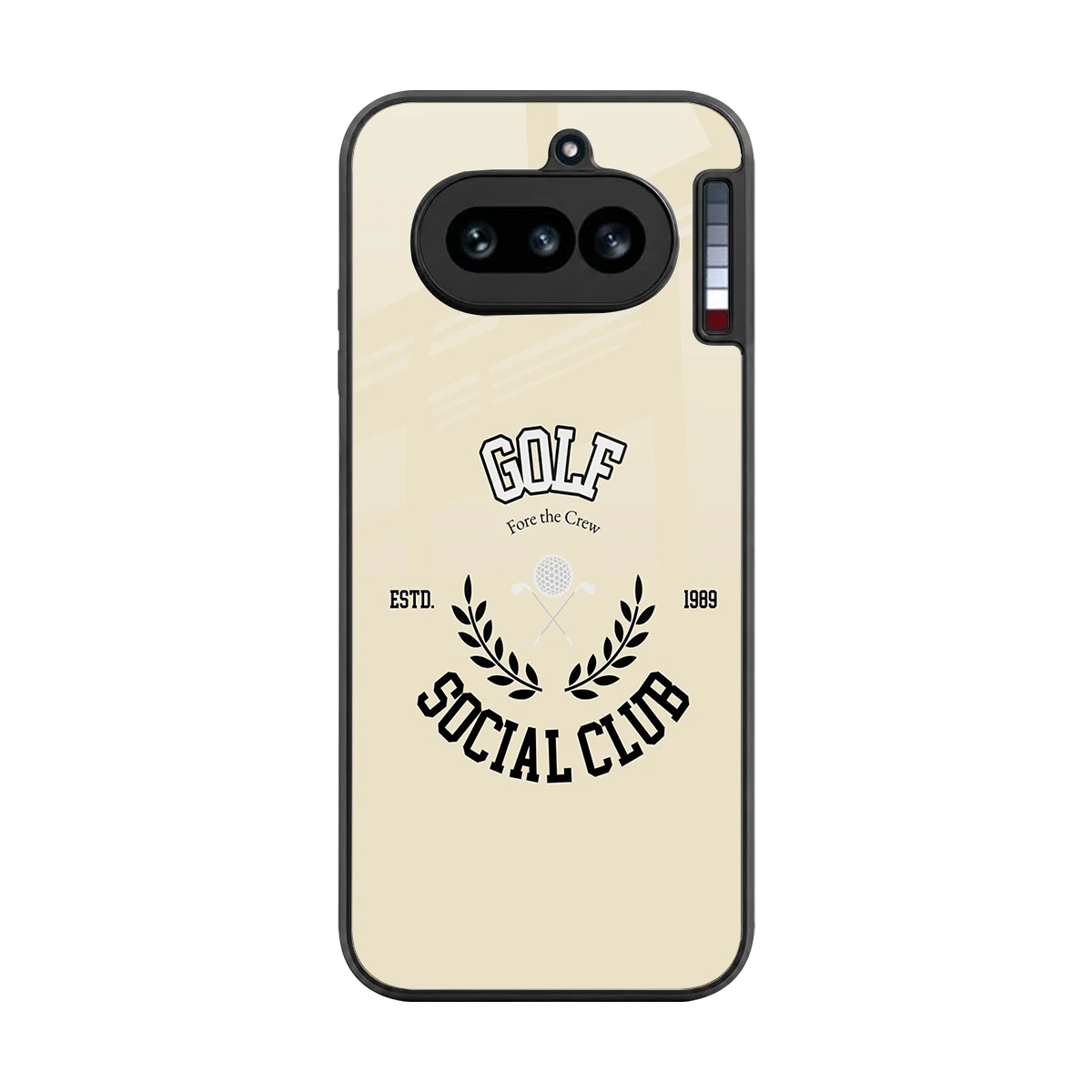Golf Social Club back phone cover | glass case for nothing phone 4a