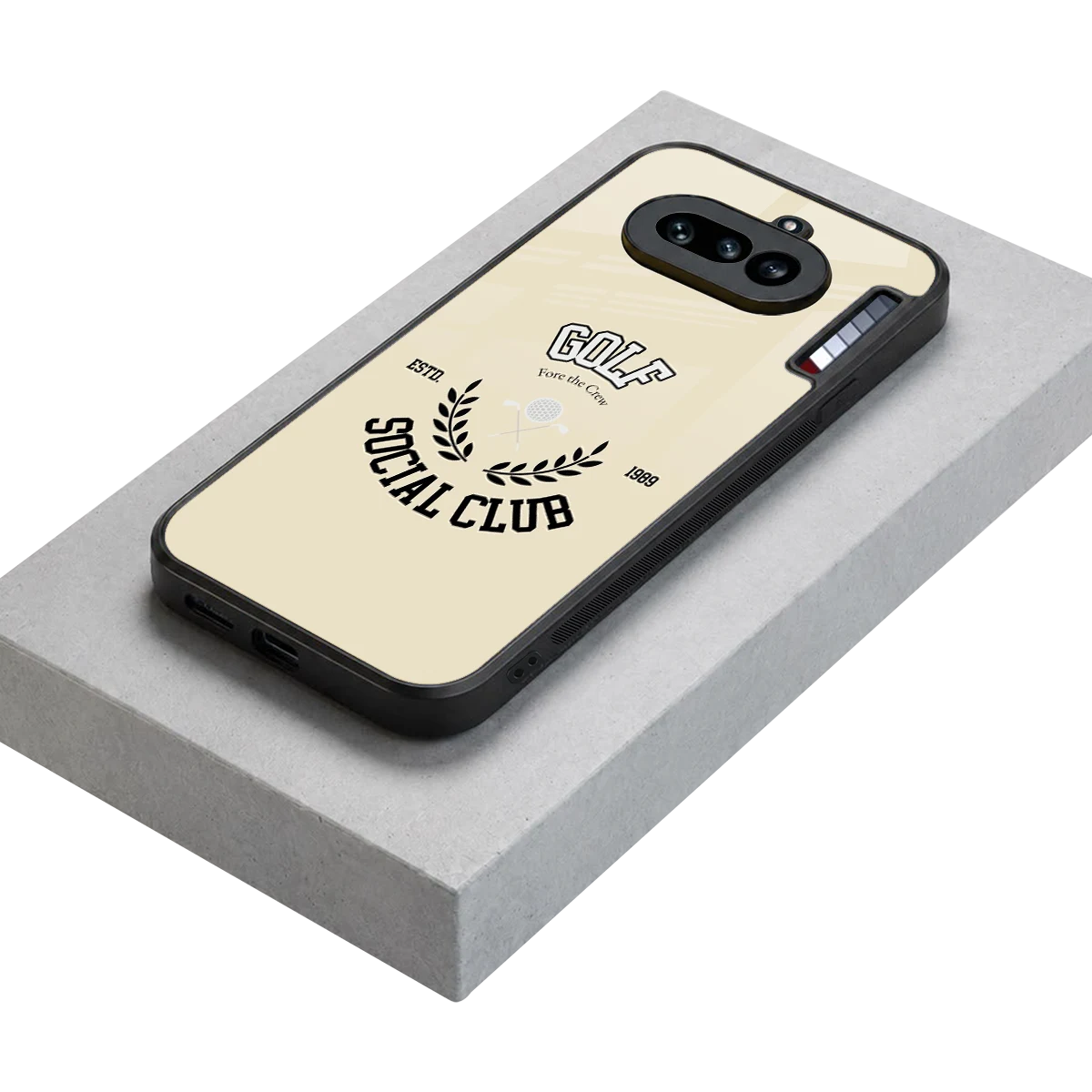 Golf Social Club stylish phone case for nothing phone 4a | glossy glass and slim fit
