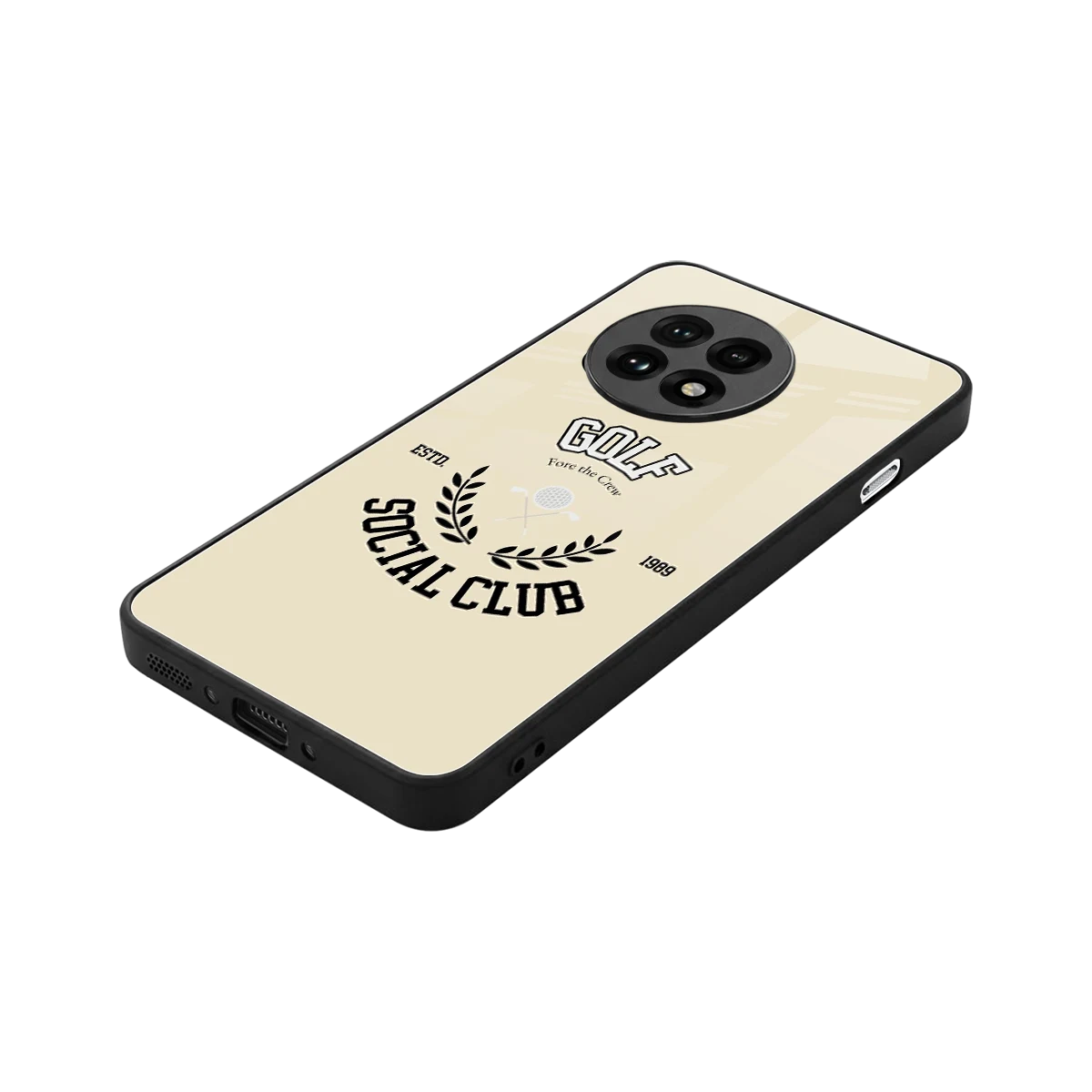 Golf Social Club stylish phone case for oneplus 13r | glossy glass and slim fit
