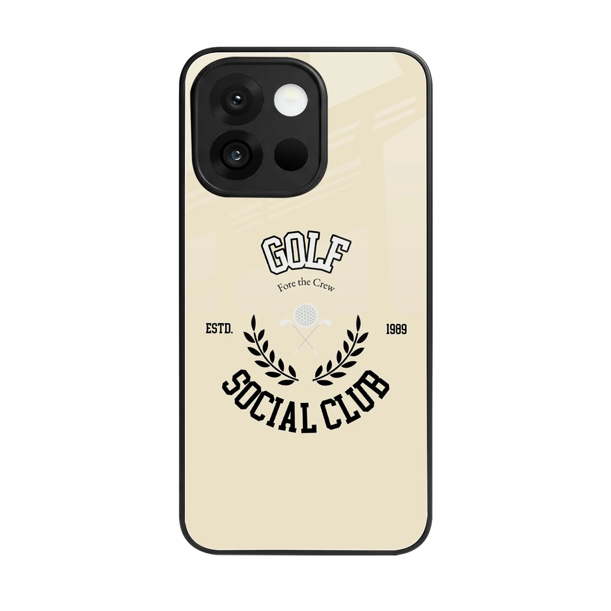 Golf Social Club back phone cover | glass case for oneplus 13s