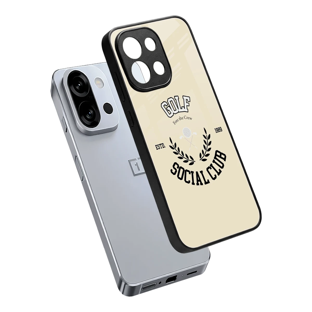 Golf Social Club sleek oneplus 13s cover with tempered glass back and TPU edges