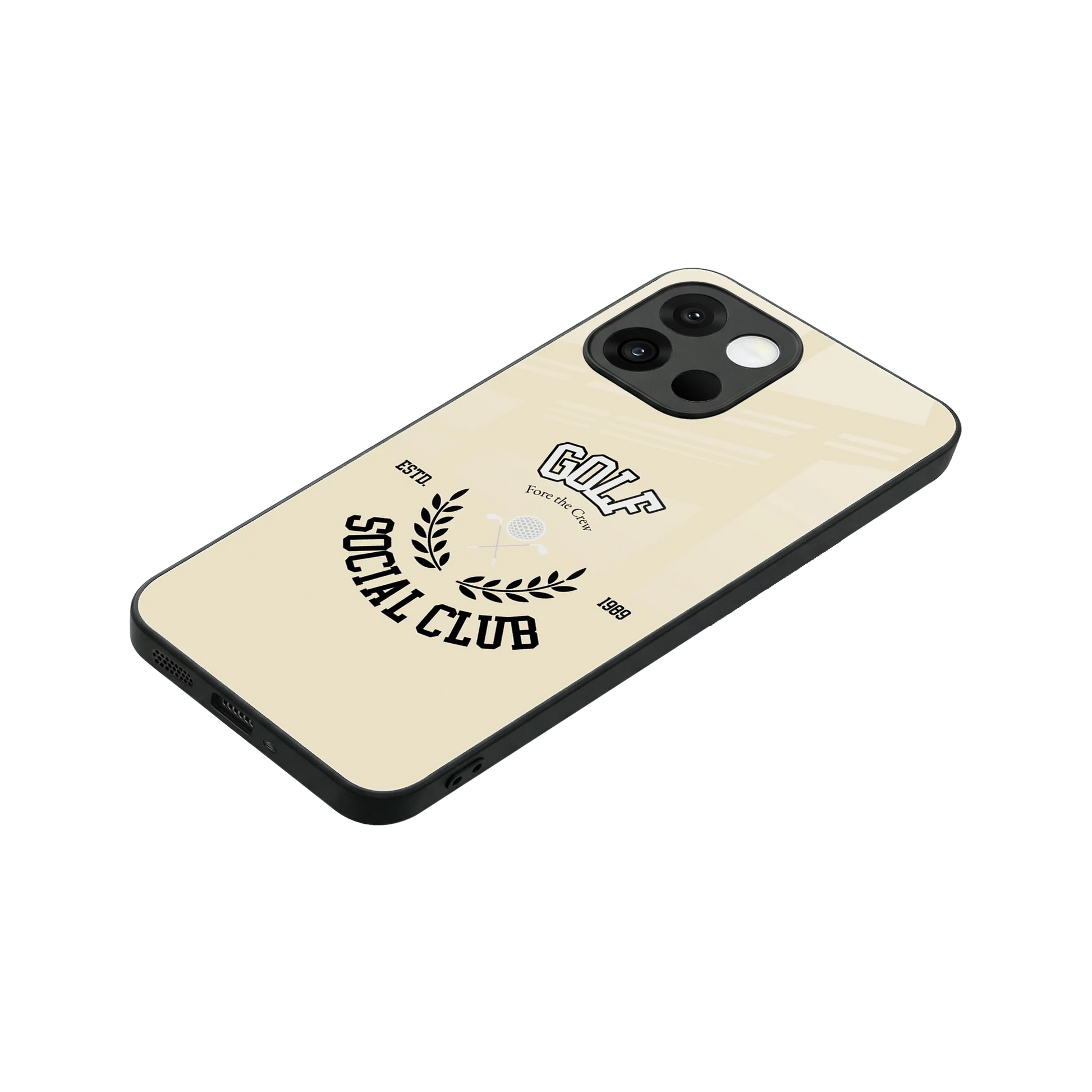 Golf Social Club stylish phone case for oneplus 13s | glossy glass and slim fit
