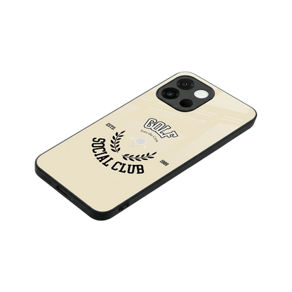 Golf Social Club stylish phone case for oneplus 13s | glossy glass and slim fit