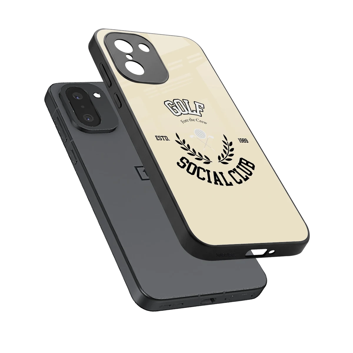 Golf Social Club sleek oneplus 15r cover with tempered glass back and TPU edges