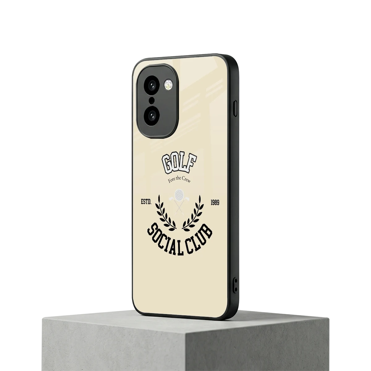 Golf Social Club oneplus 15r mobile cover | shockproof glass phone case
