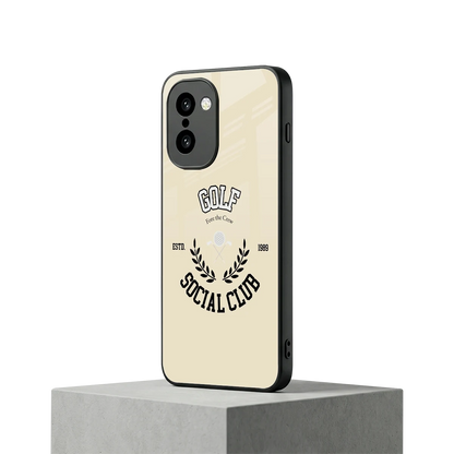 Golf Social Club oneplus 15r mobile cover | shockproof glass phone case