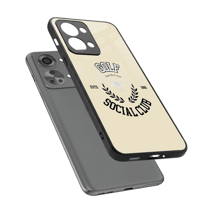 Golf Social Club sleek oneplus nord 2t cover with tempered glass back and TPU edges