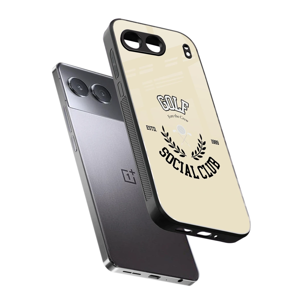 Golf Social Club sleek oneplus nord 4 cover with tempered glass back and TPU edges