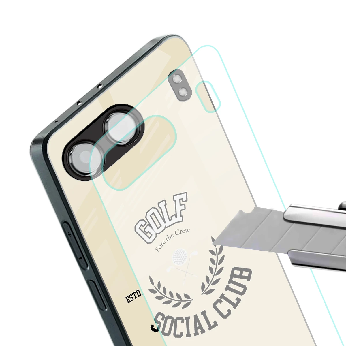 Golf Social Club stylish phone case for oneplus nord 4 | glossy glass and slim fit