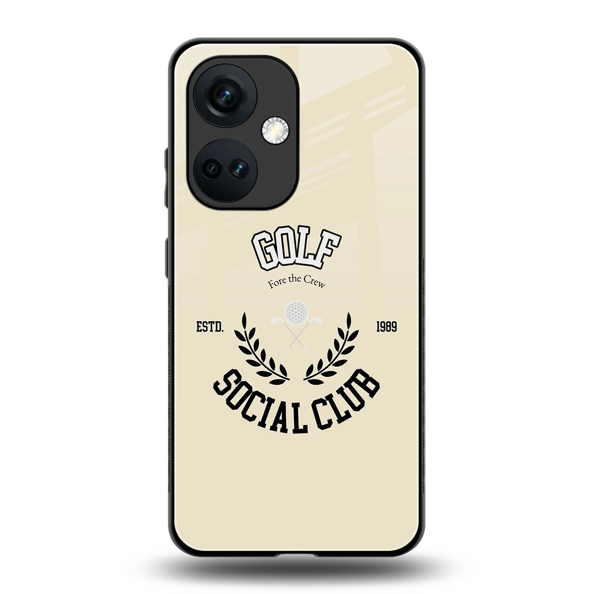 Golf Social Club back phone cover | glass case for oneplus nord ce 3