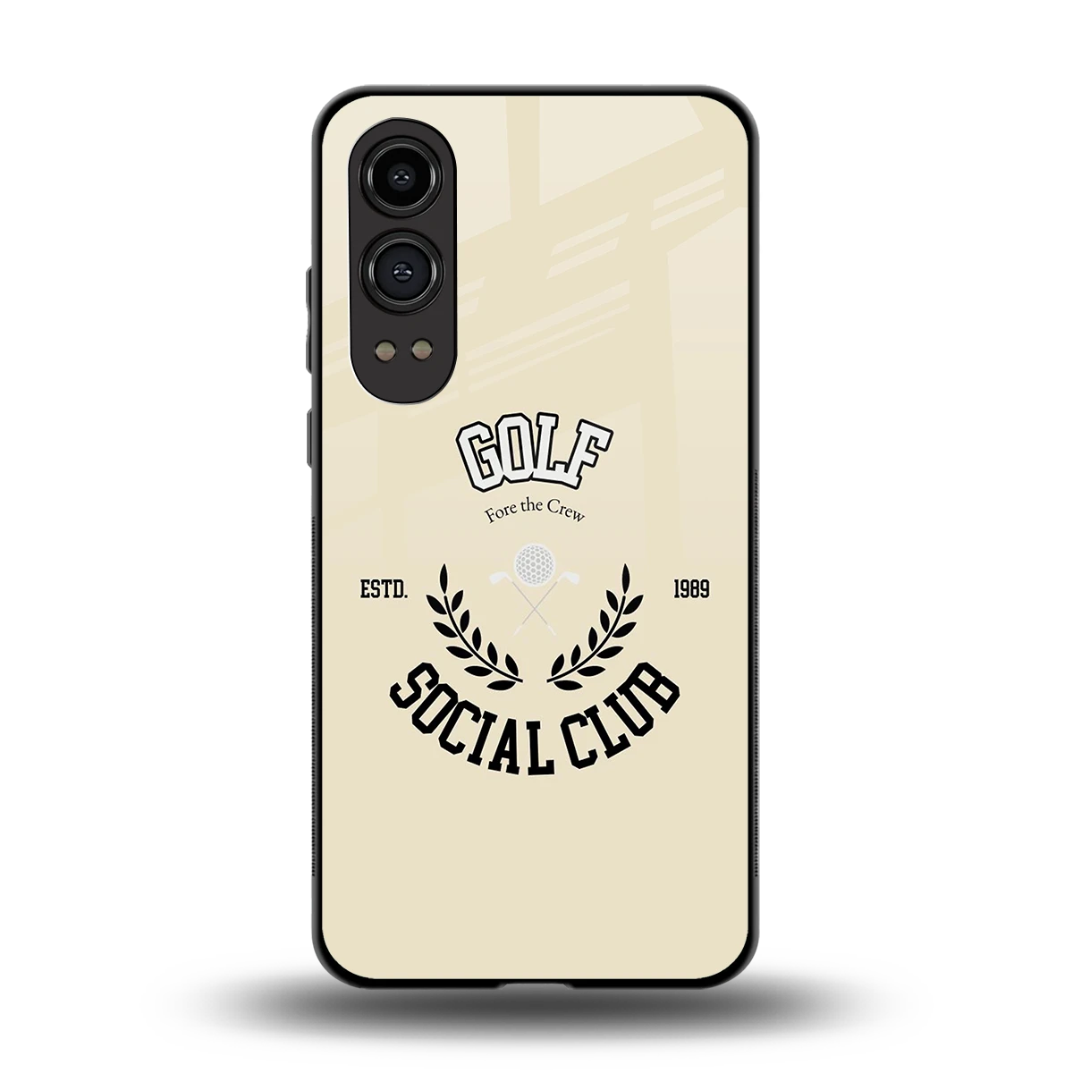 Golf Social Club back phone cover | glass case for oneplus nord ce 4 lite