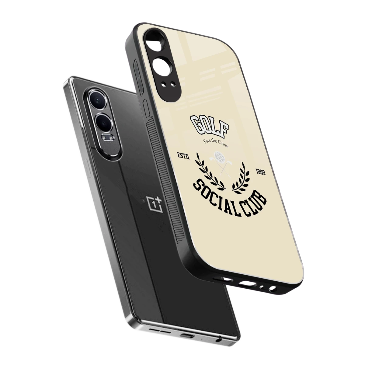 Golf Social Club sleek oneplus nord ce 4 lite cover with tempered glass back and TPU edges