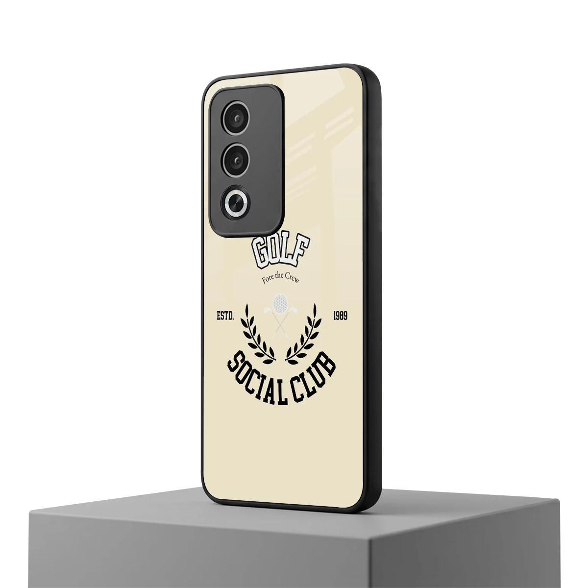Golf Social Club oppo a3 pro mobile cover | shockproof glass phone case