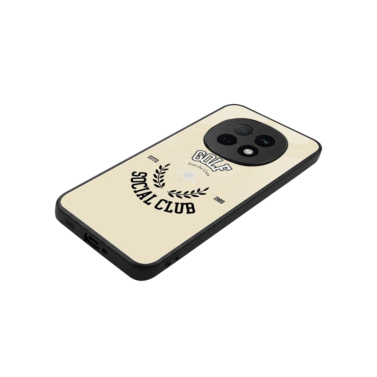 Golf Social Club stylish phone case for oppo f29 pro 5g | glossy glass and slim fit