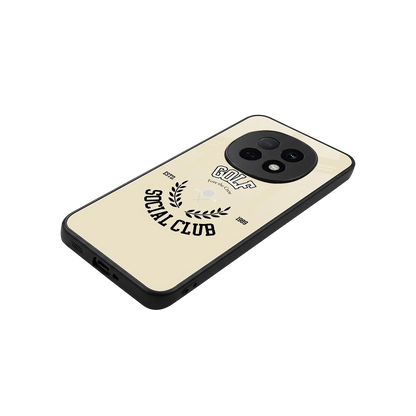 Golf Social Club stylish phone case for oppo f29 pro 5g | glossy glass and slim fit