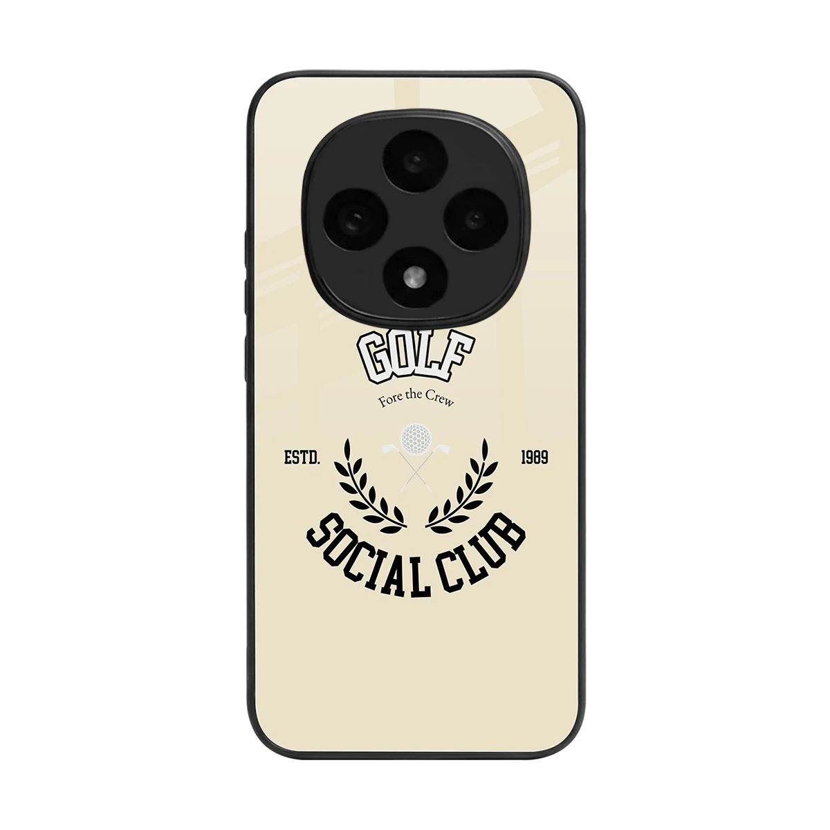 Golf Social Club back phone cover | glass case for oppo f31 pro 5g
