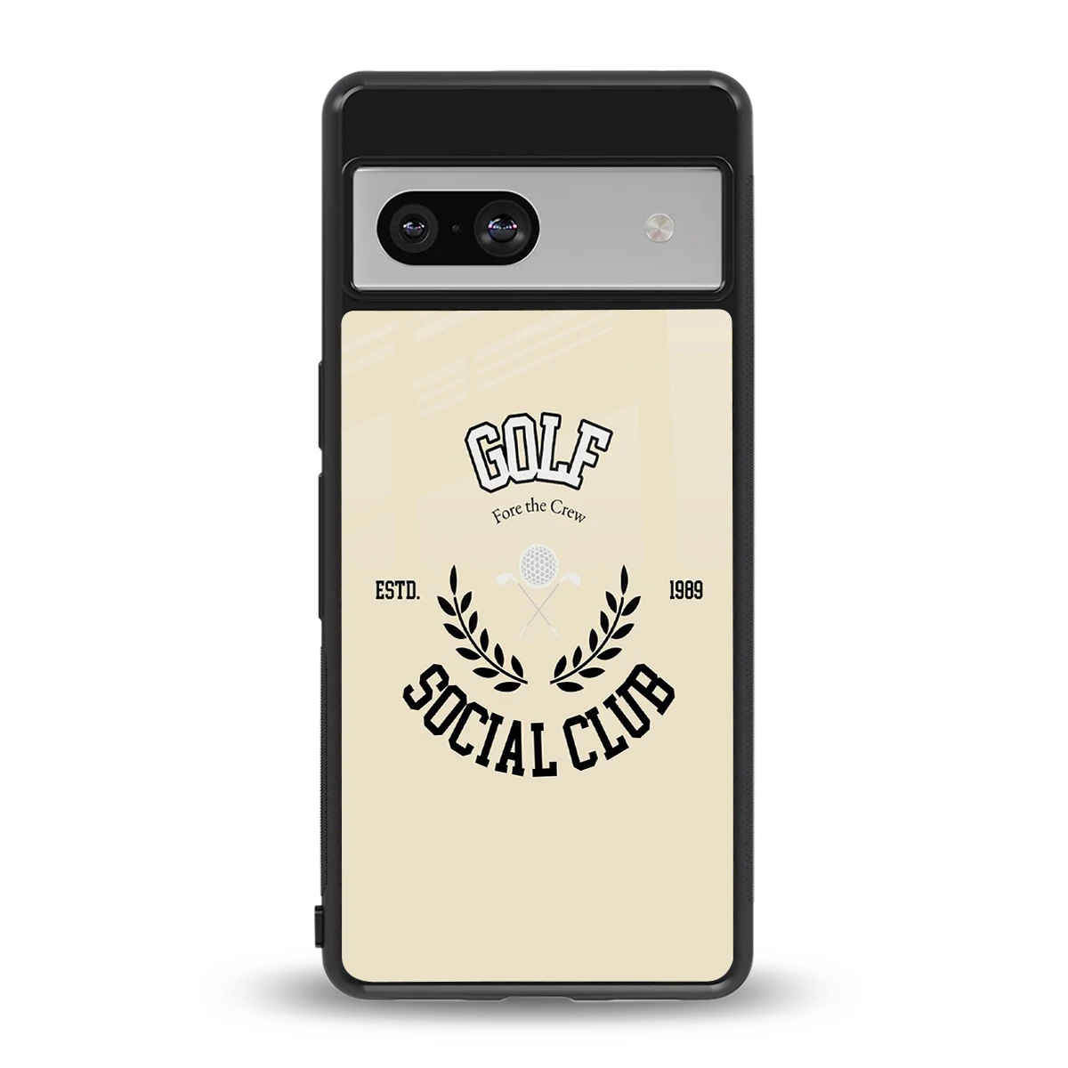 Golf Social Club back phone cover | glass case for google pixel 7a