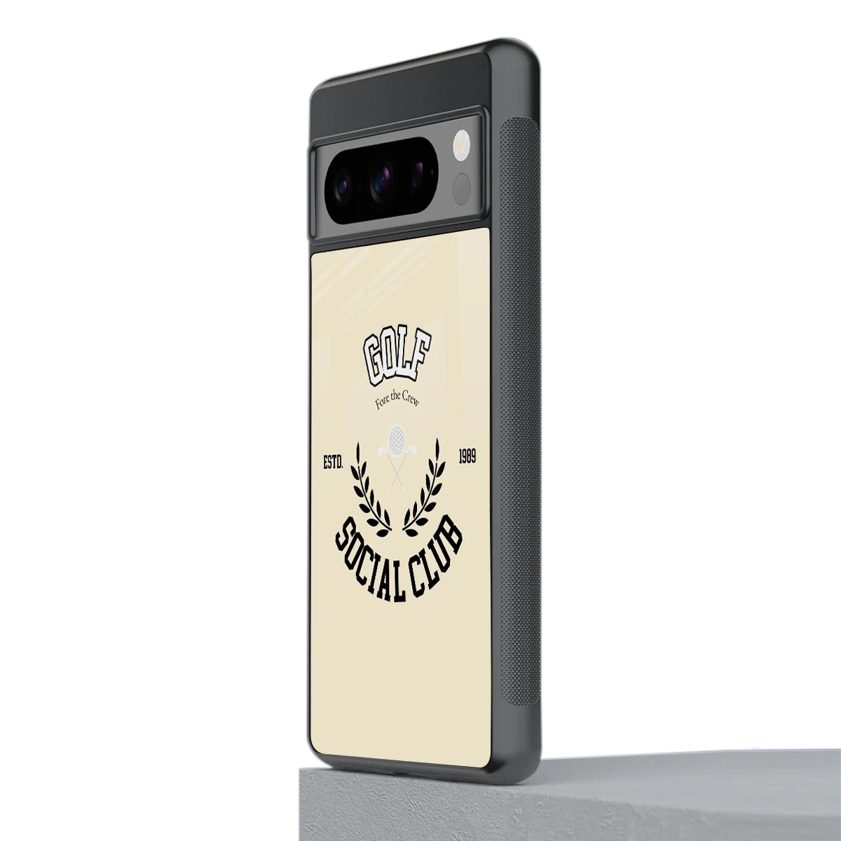Golf Social Club stylish phone case for google pixel 8 pro | glossy glass and slim fit