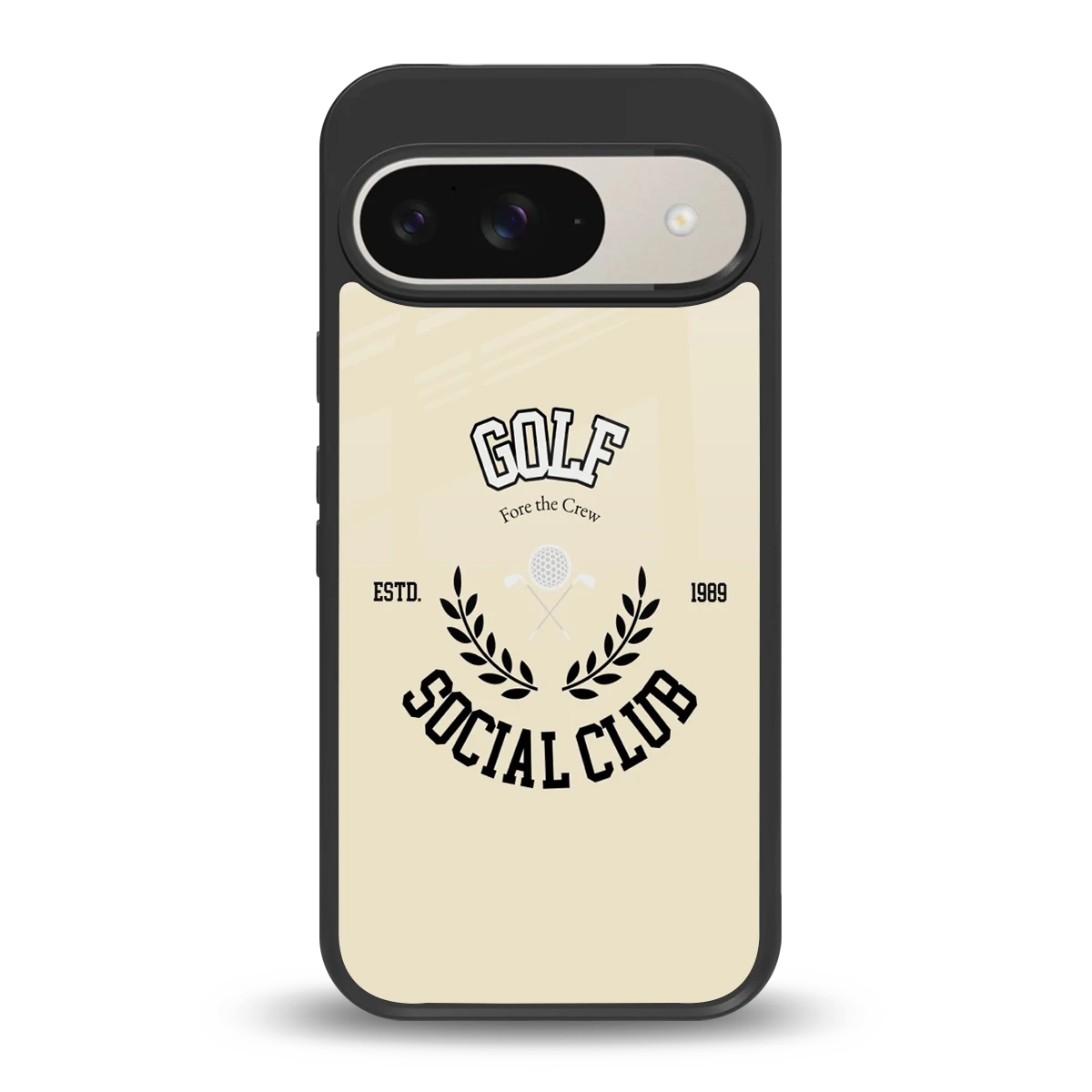 Golf Social Club back phone cover | glass case for google pixel 9