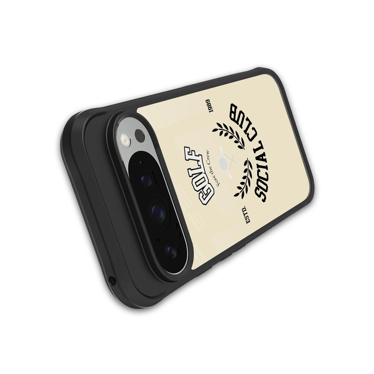Golf Social Club stylish phone case for google pixel 9 pro xl | glossy glass and slim fit