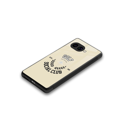 Golf Social Club stylish phone case for google pixel 9a | glossy glass and slim fit