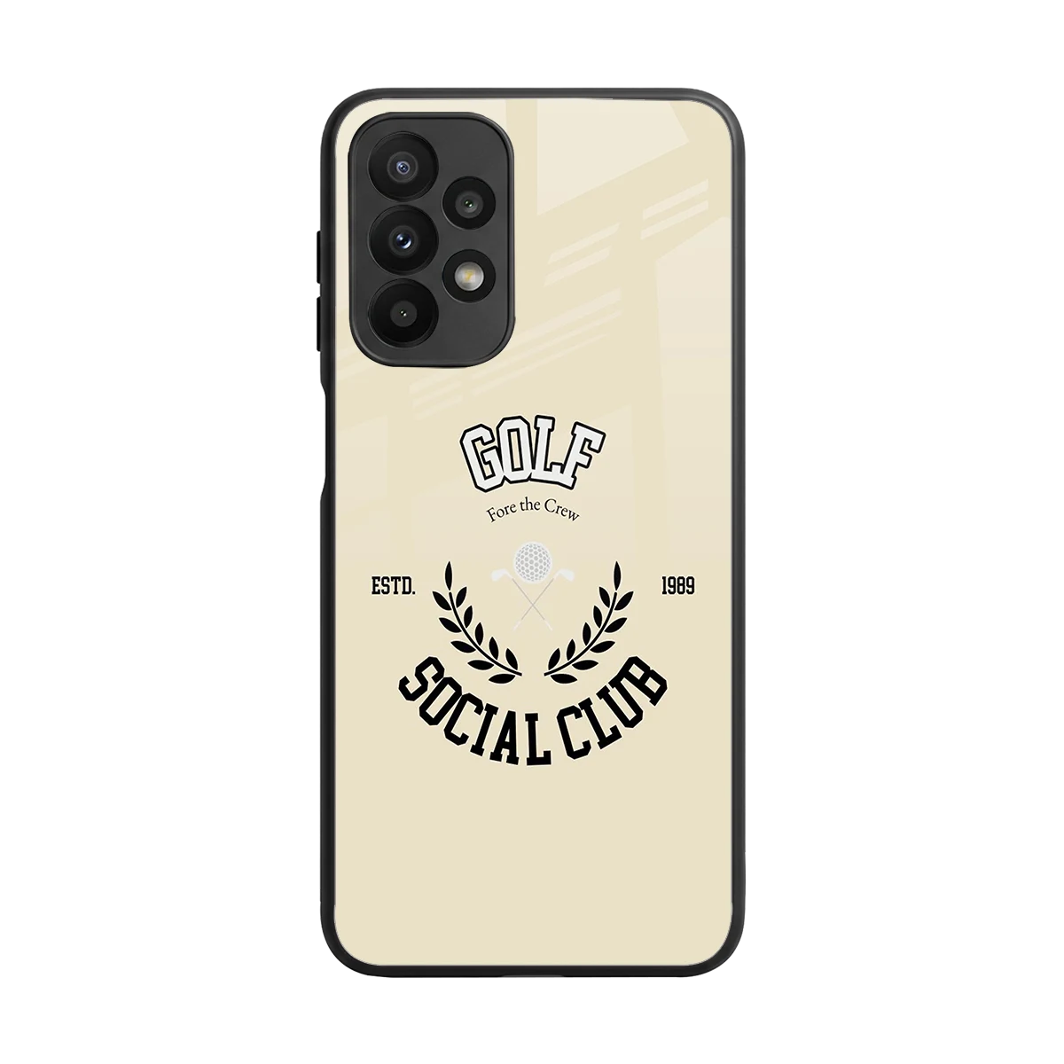 Golf Social Club back phone cover | glass case for samsung galaxy a23