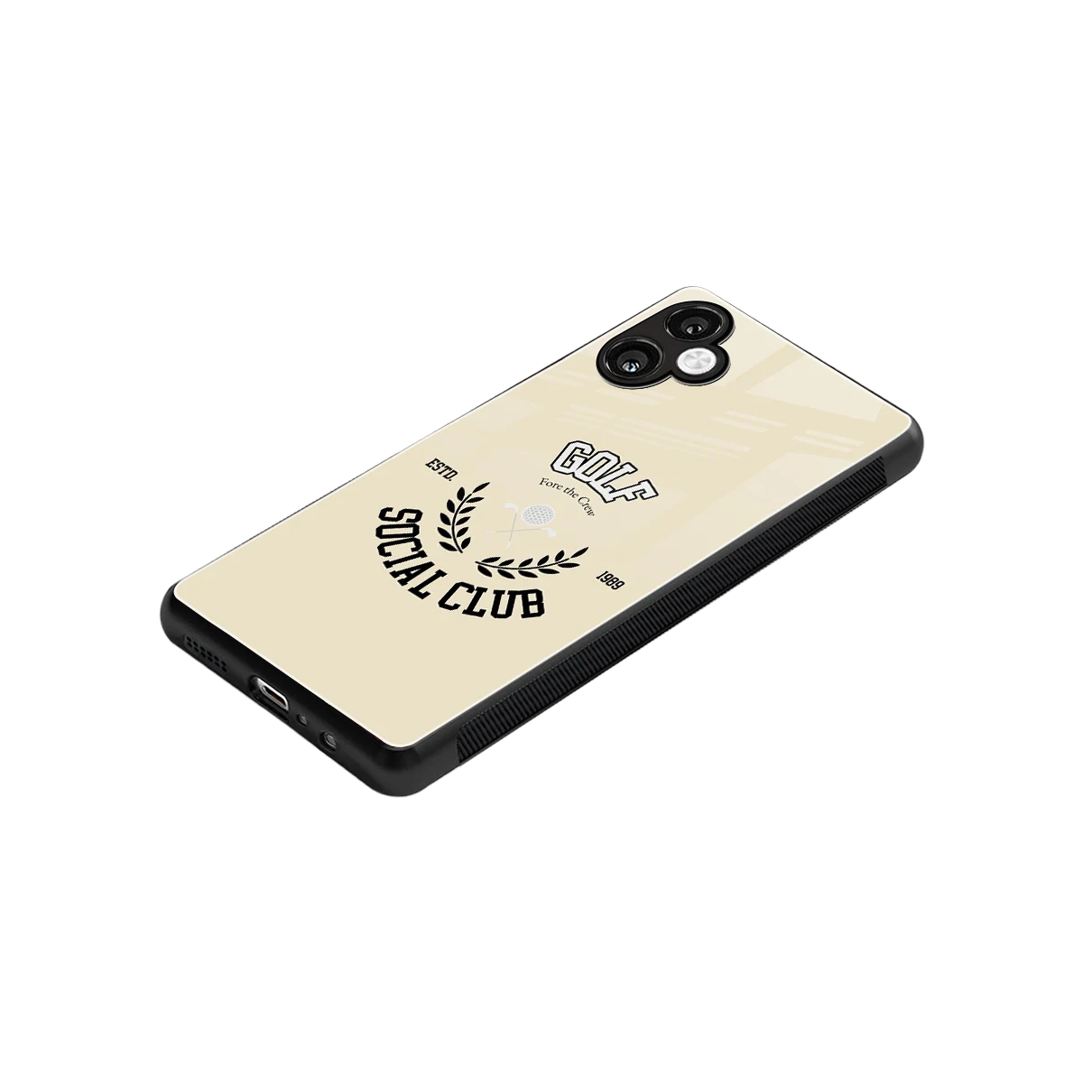 Golf Social Club stylish phone case for samsung galaxy a06 5g | glossy glass and slim fit