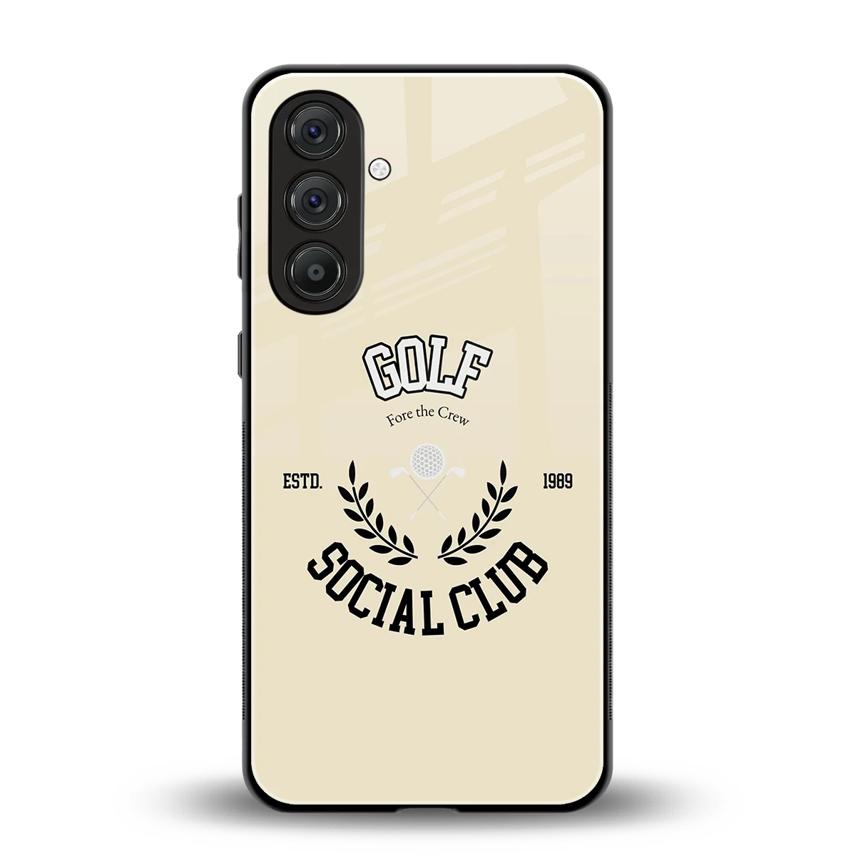 Golf Social Club back phone cover | glass case for samsung galaxy m36 5g