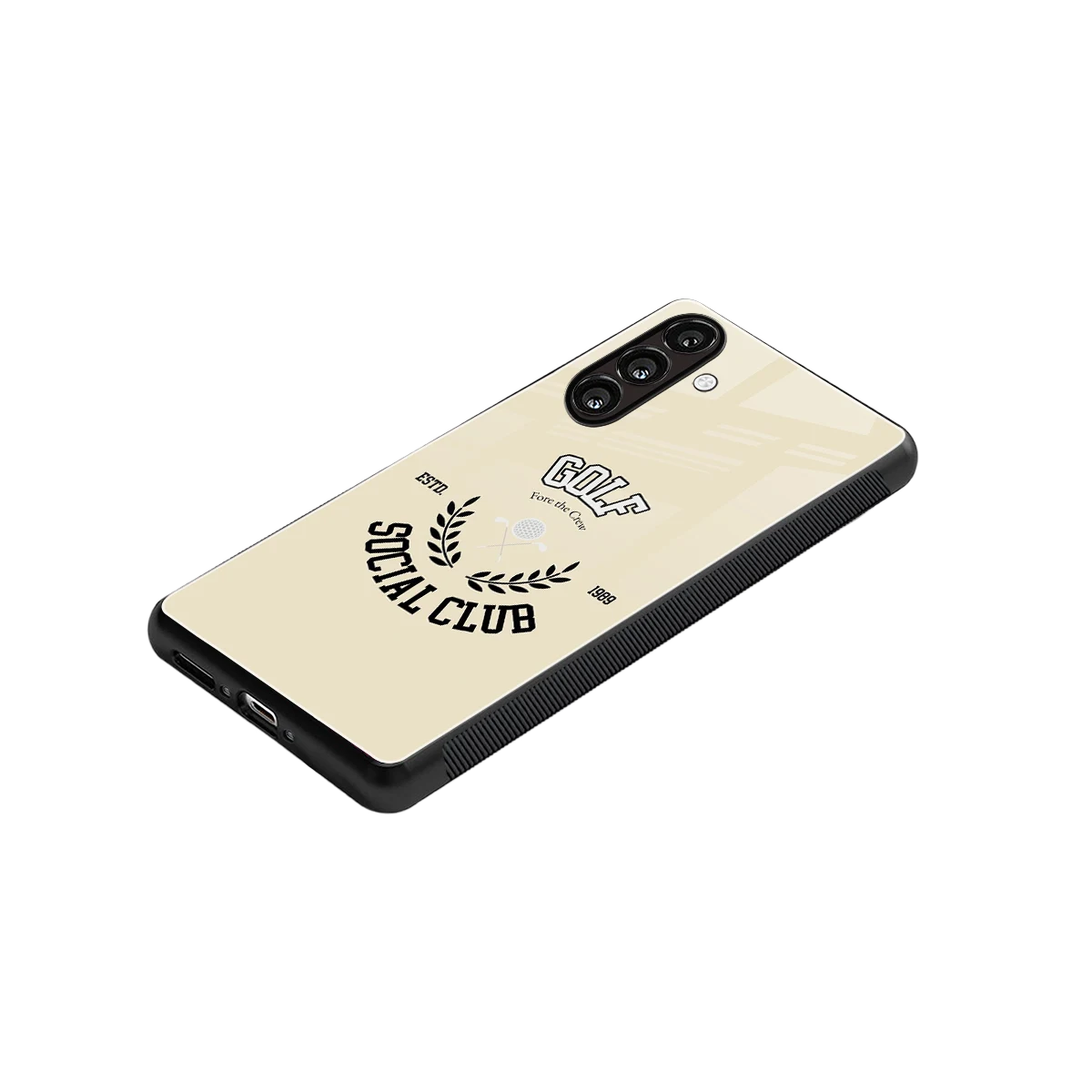 Golf Social Club stylish phone case for samsung galaxy m36 5g | glossy glass and slim fit
