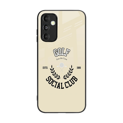 Golf Social Club back phone cover | glass case for samsung galaxy m14 5g