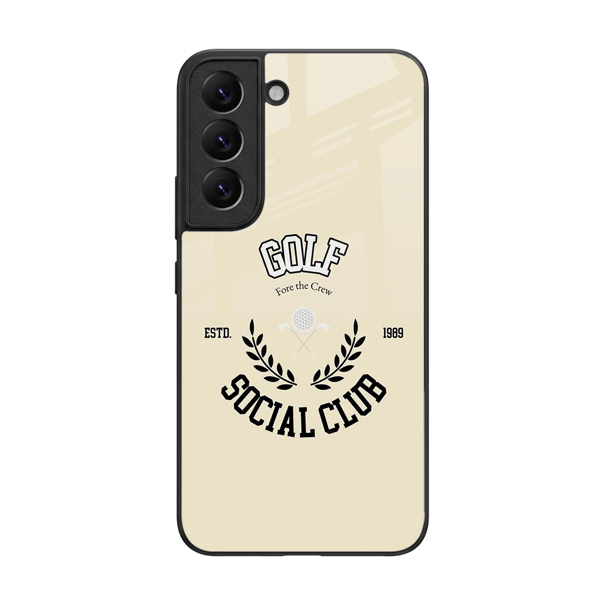 Golf Social Club back phone cover | glass case for samsung galaxy s22