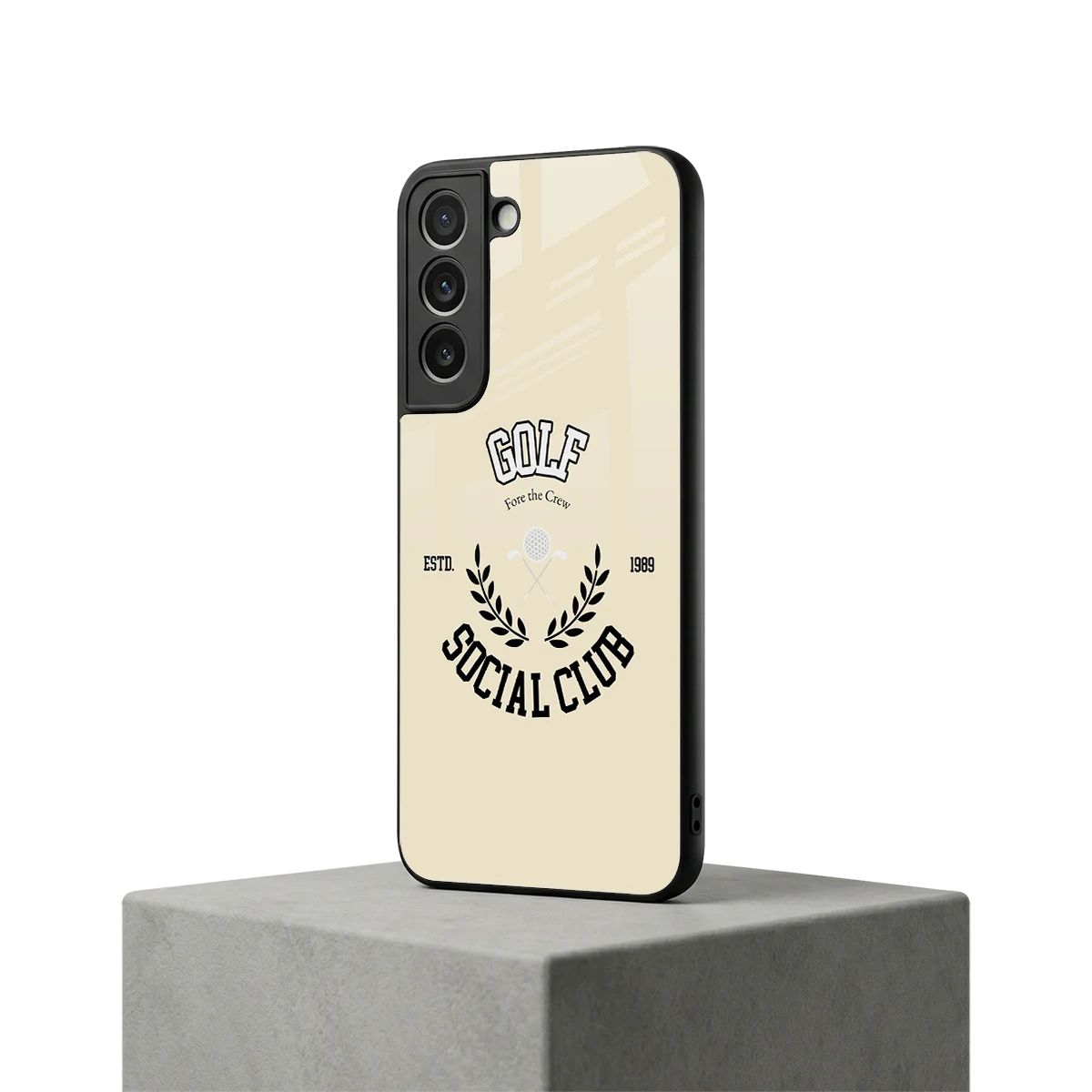 Golf Social Club samsung galaxy s22 mobile cover | shockproof glass phone case