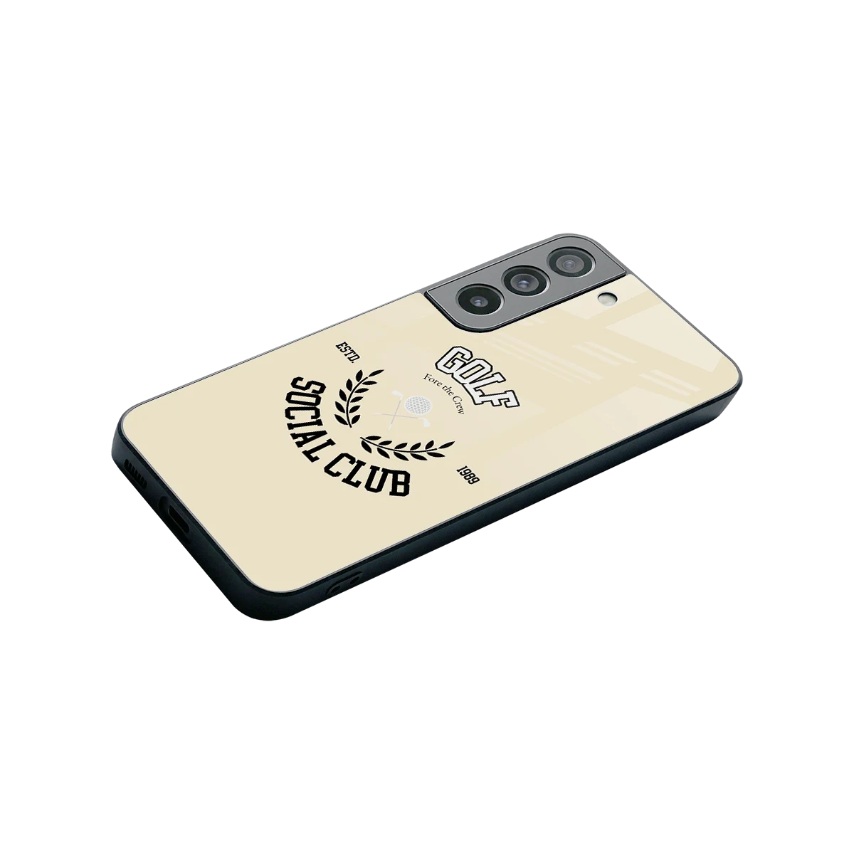 Golf Social Club stylish phone case for samsung galaxy s22 | glossy glass and slim fit