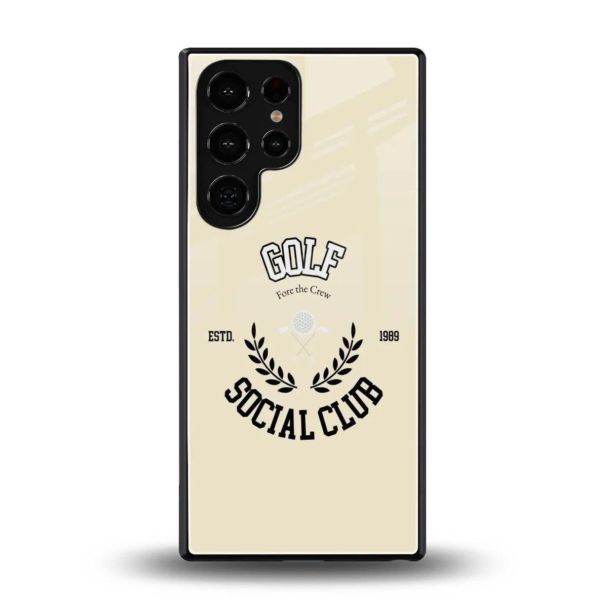 Golf Social Club back phone cover | glass case for samsung galaxy s26 ultra
