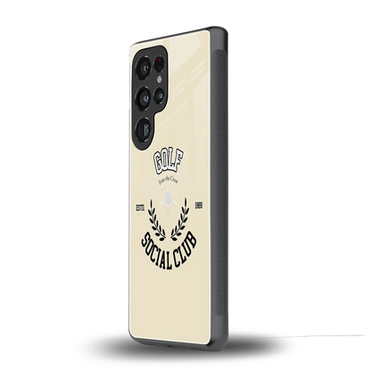 Golf Social Club samsung galaxy s25 ultra mobile cover | shockproof glass phone case