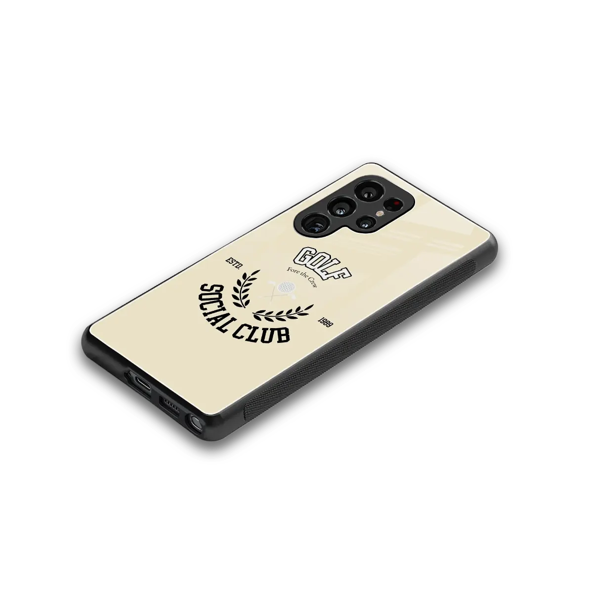 Golf Social Club stylish phone case for samsung galaxy s25 ultra | glossy glass and slim fit