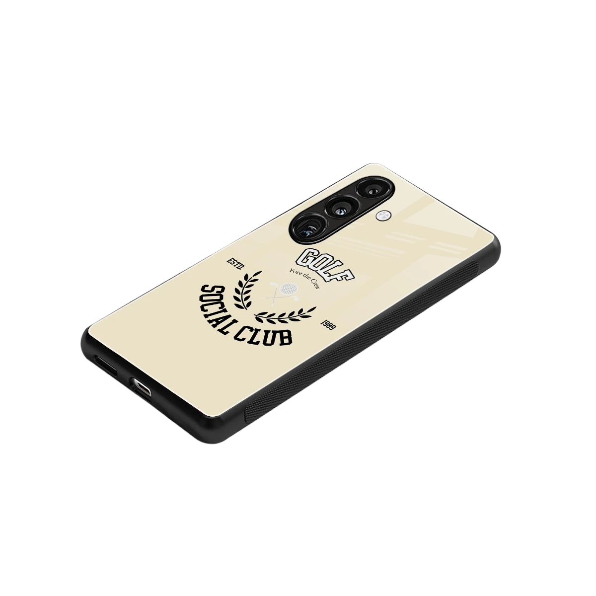 Golf Social Club stylish phone case for samsung galaxy s24 | glossy glass and slim fit