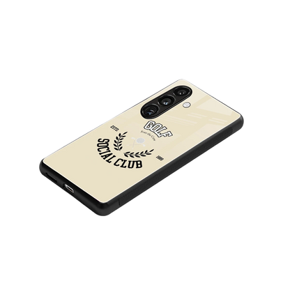 Golf Social Club stylish phone case for samsung galaxy s24 | glossy glass and slim fit