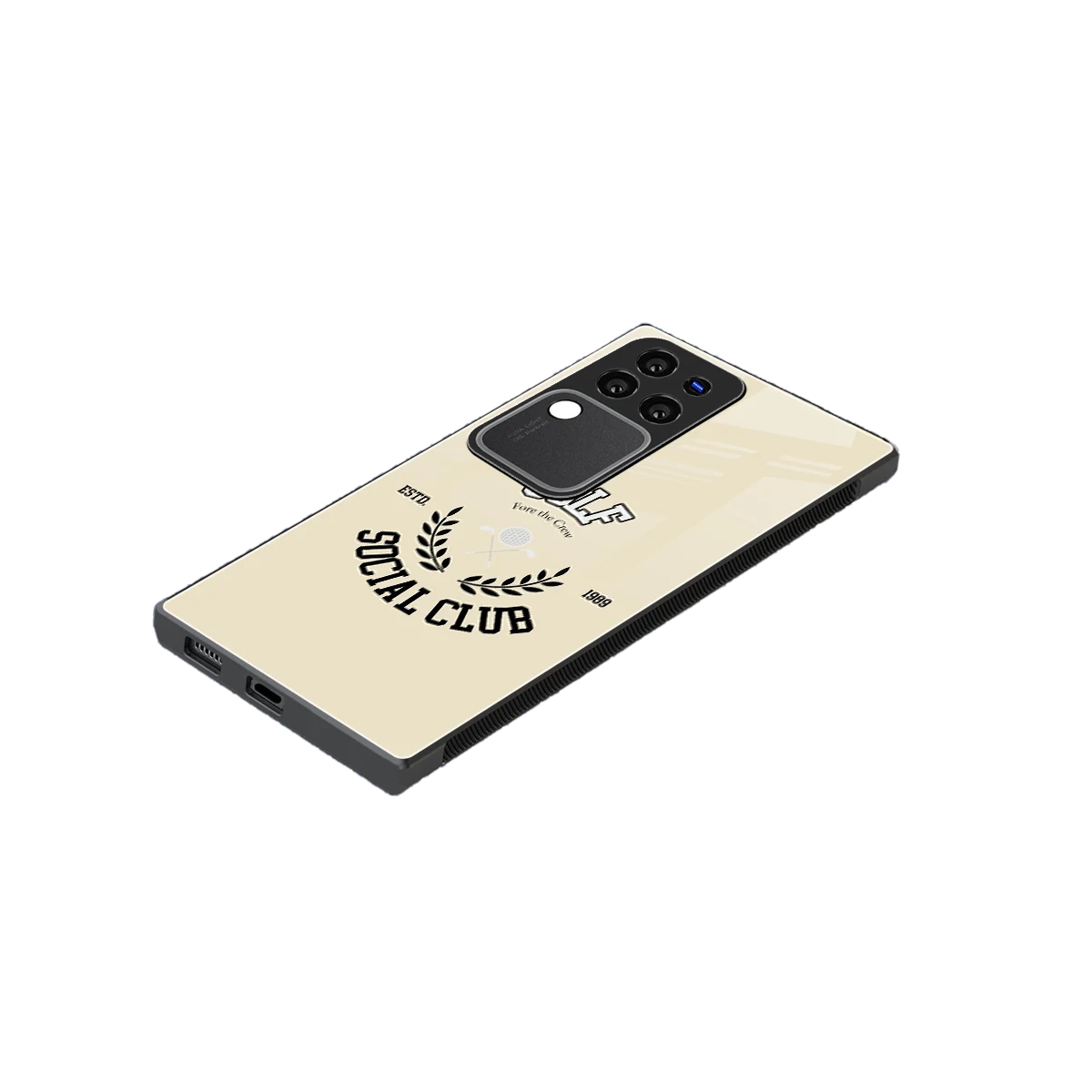 Golf Social Club stylish phone case forvivo v30 pro | glossy glass and slim fit