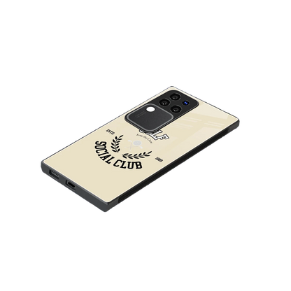 Golf Social Club stylish phone case forvivo v30 pro | glossy glass and slim fit