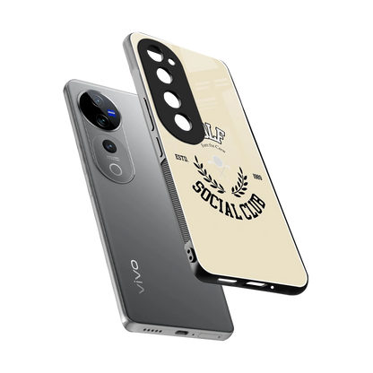 Golf Social Club sleek vivo v40 pro cover with tempered glass back and TPU edges